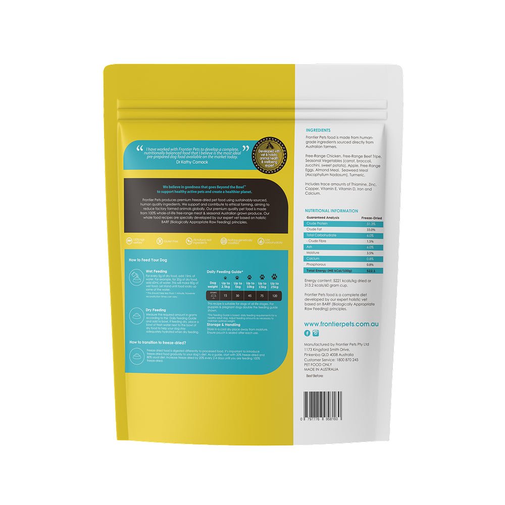 Freeze-Dried Free-Range Chicken Dog Food - Image 5