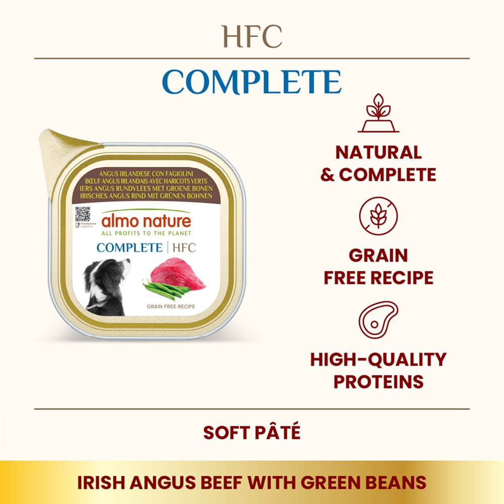 HFC Complete Irish Angus Beef With Green Beans Dog Can - Image 2