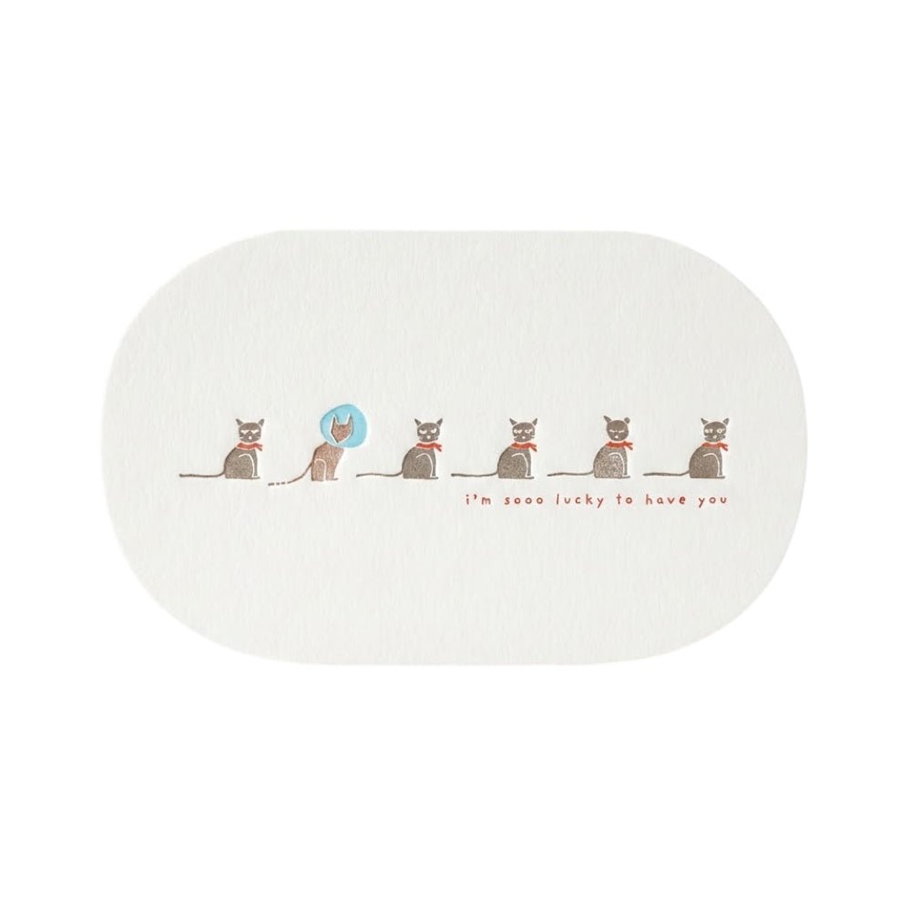 Happy Paws Letterpress Greeting Card - Image 6