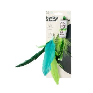 Kitty Klaw Lime Feather Cat Teaser Replacement