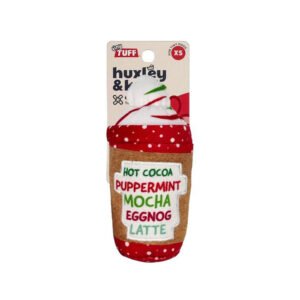 Tiny Tuff Latte My Way Dog Plush Toy