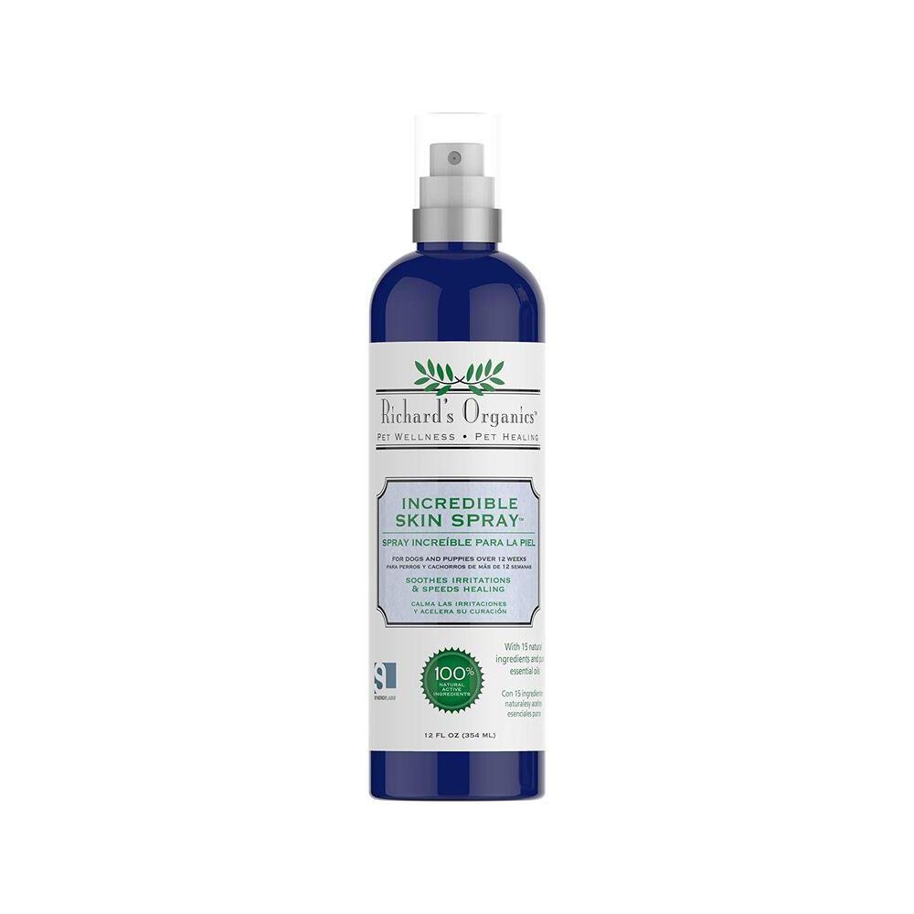 Richard's Organics - Incredible Skin Spray for Dogs 12 oz