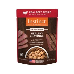 Nature's Variety - Instinct - Healthy Cravings Grain Free Beef Complement Dog Pouch 3 oz