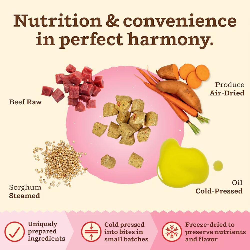 Kibble In The Raw - Freeze Dried Beef Cat Food - Image 7