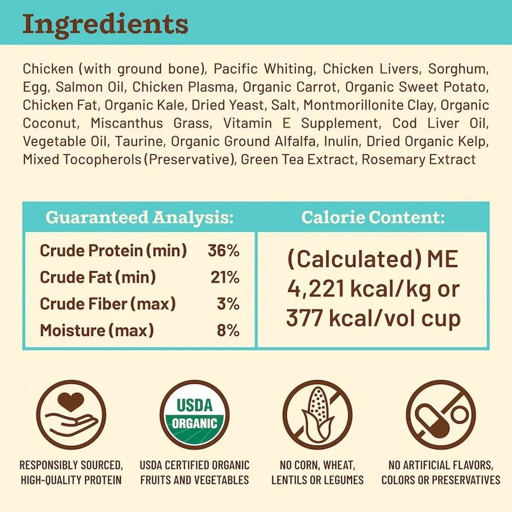 Kibble In The Raw - Freeze Dried Chicken & Fish Cat Food - Image 5