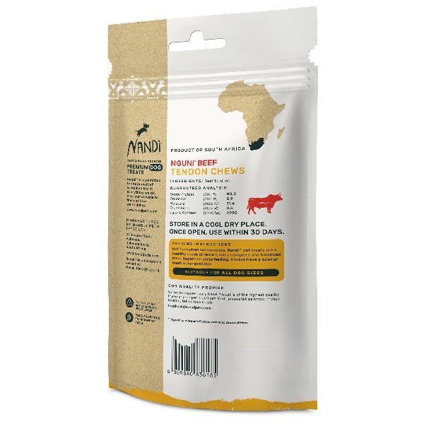 Nguni Beef Tendon Chews Dog Treats - Image 2
