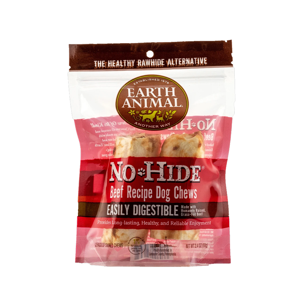 Earth Animal - No Hide Beef Dog Chew 7"