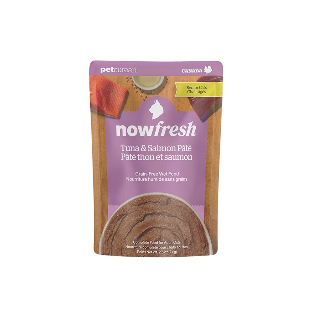Grain Free Complete Diet Tuna & Salmon Pate for Senior Cats
