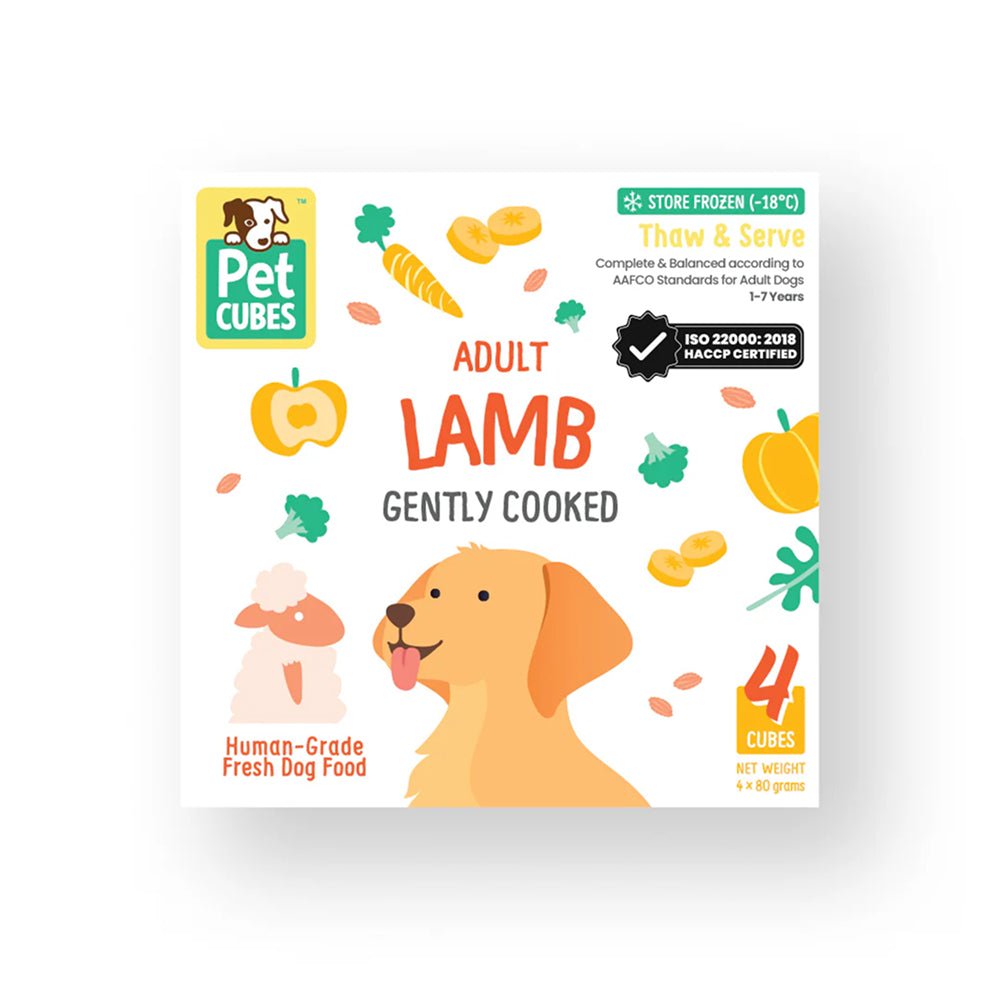 Frozen Fresh Human-Grade Gently Cooked Lamb Adult Dog Food - Image 3