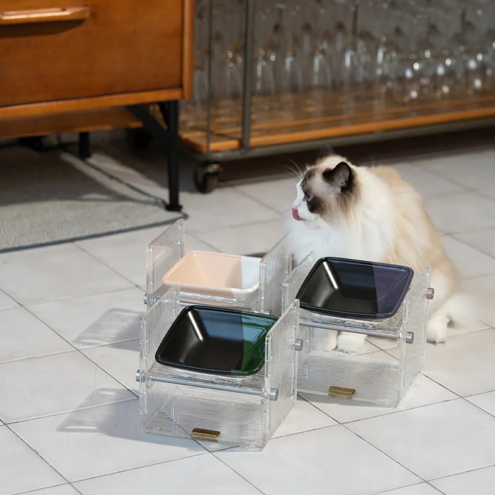 Fito - Adjustable Cat Bowl Set - Image 11