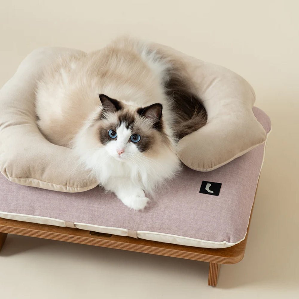 Surro Pet Bed Birch Wood Frame Set - Image 11