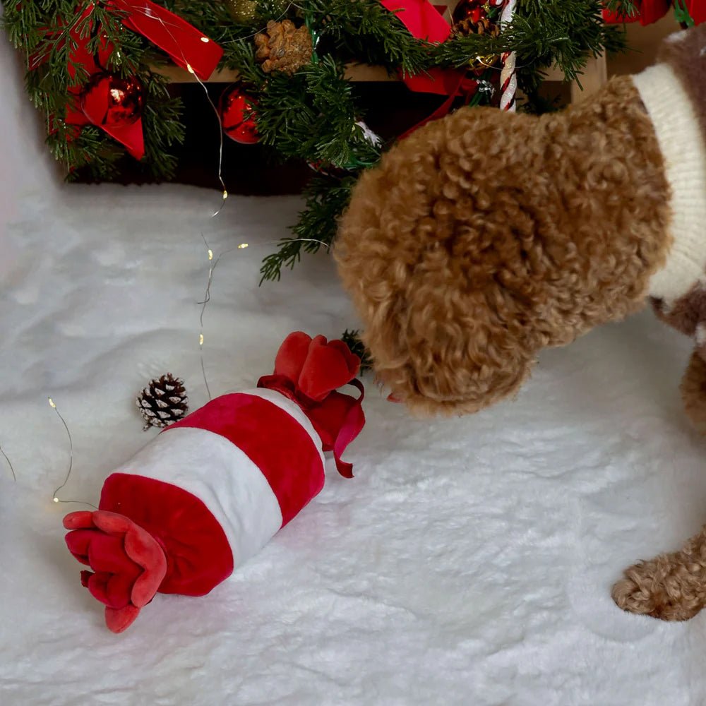Peppermint Candy Nosework Dog Plush Toy - Image 3