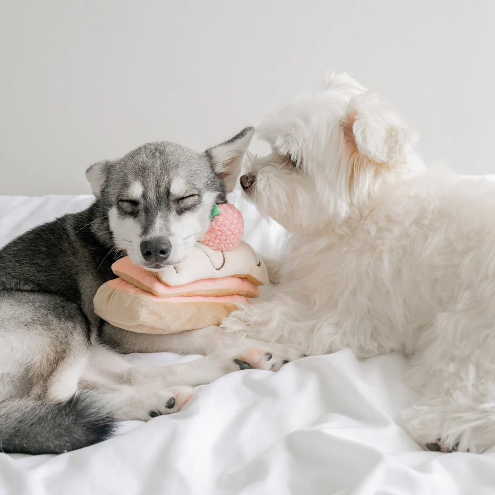 Strawberry Mille-Feuille Nosework Dog Plush Toy - Image 8