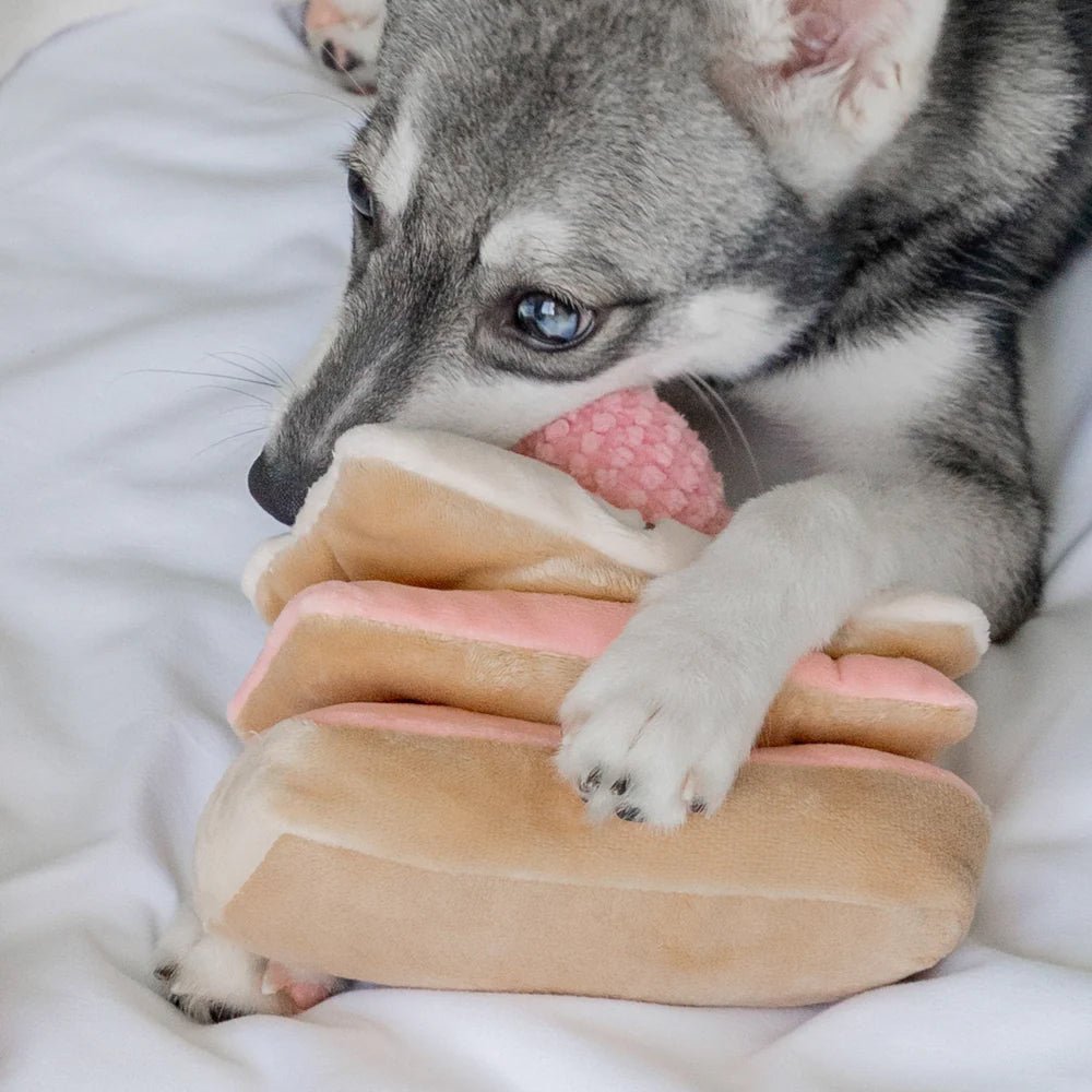 Strawberry Mille-Feuille Nosework Dog Plush Toy - Image 9