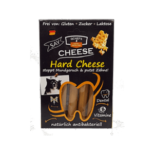 QChefs - Hard Cheese & Rice Dog Dental Chews 100 g