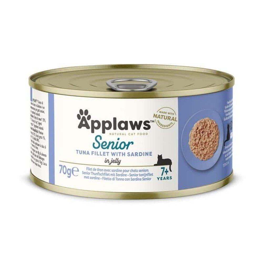 Senior Complete Tuna with Sardines Jelly Cat Can