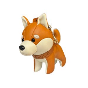 Shiba Inu Leather Charm