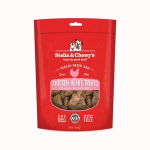 Stella & Chewy's - Freeze Dried Chicken Heart Dog Treats 3 oz