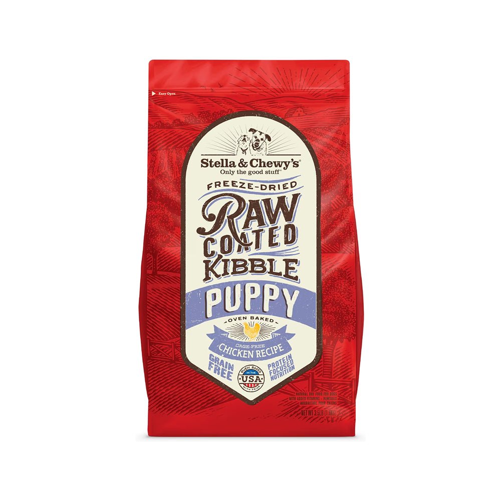 Puppy Freeze Dried Cage Free Chicken Raw Coated Dog Dry Food