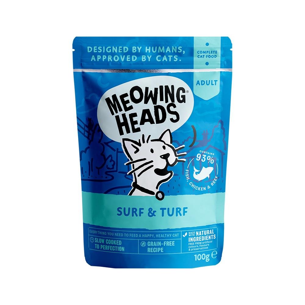 Meowing Heads - Surf & Turf Wet Cat Food