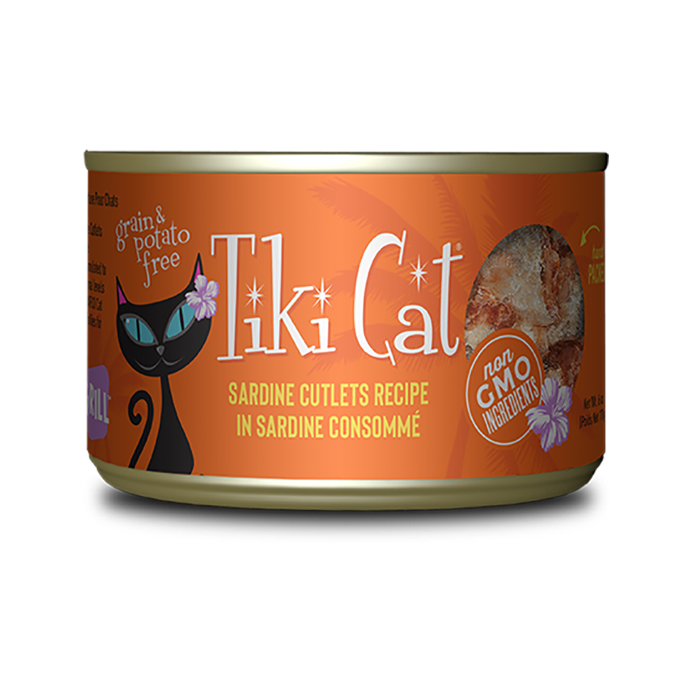 Tiki Pets - Grill Sardine Cutlets Cat Can