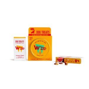 Tin and refills gift set - Postman & Roast (Sweet Potato & Tomato) Treats for Dogs