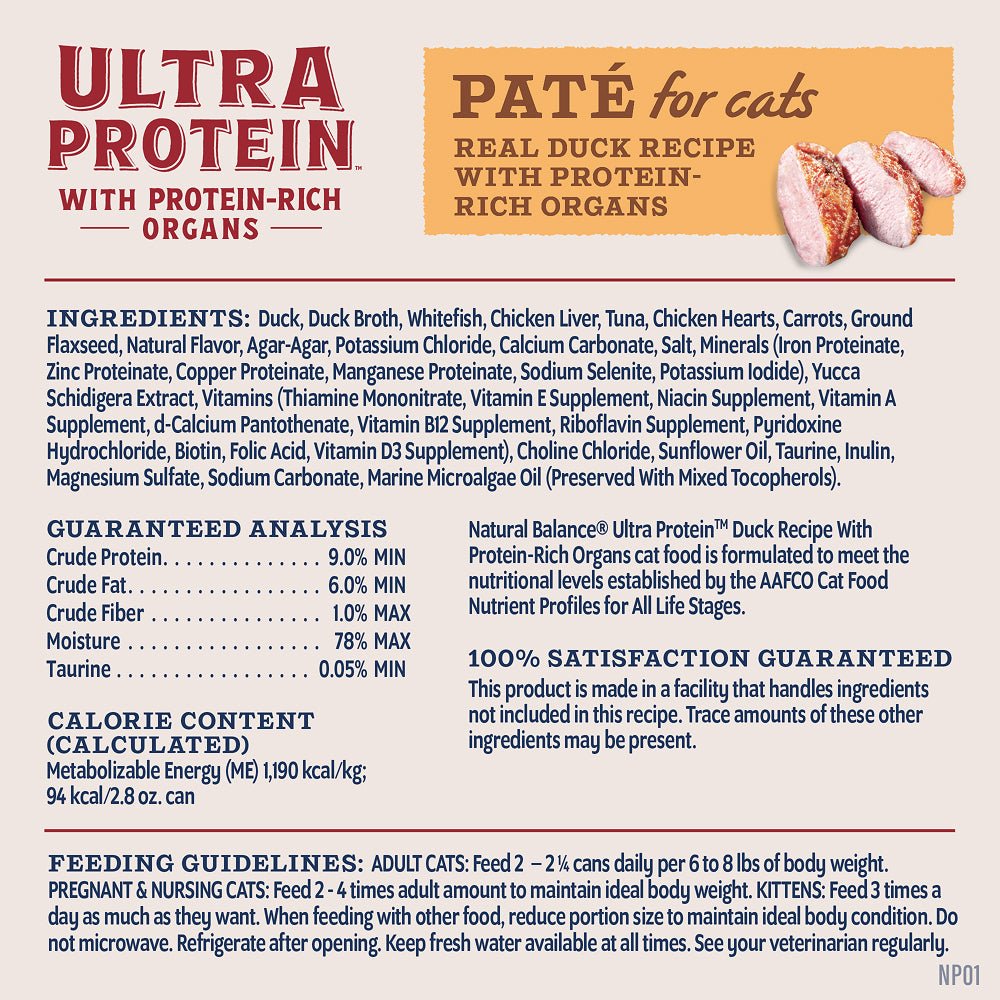 Ultra Protein Real Duck Recipe Complete Diet for Cat - Image 2