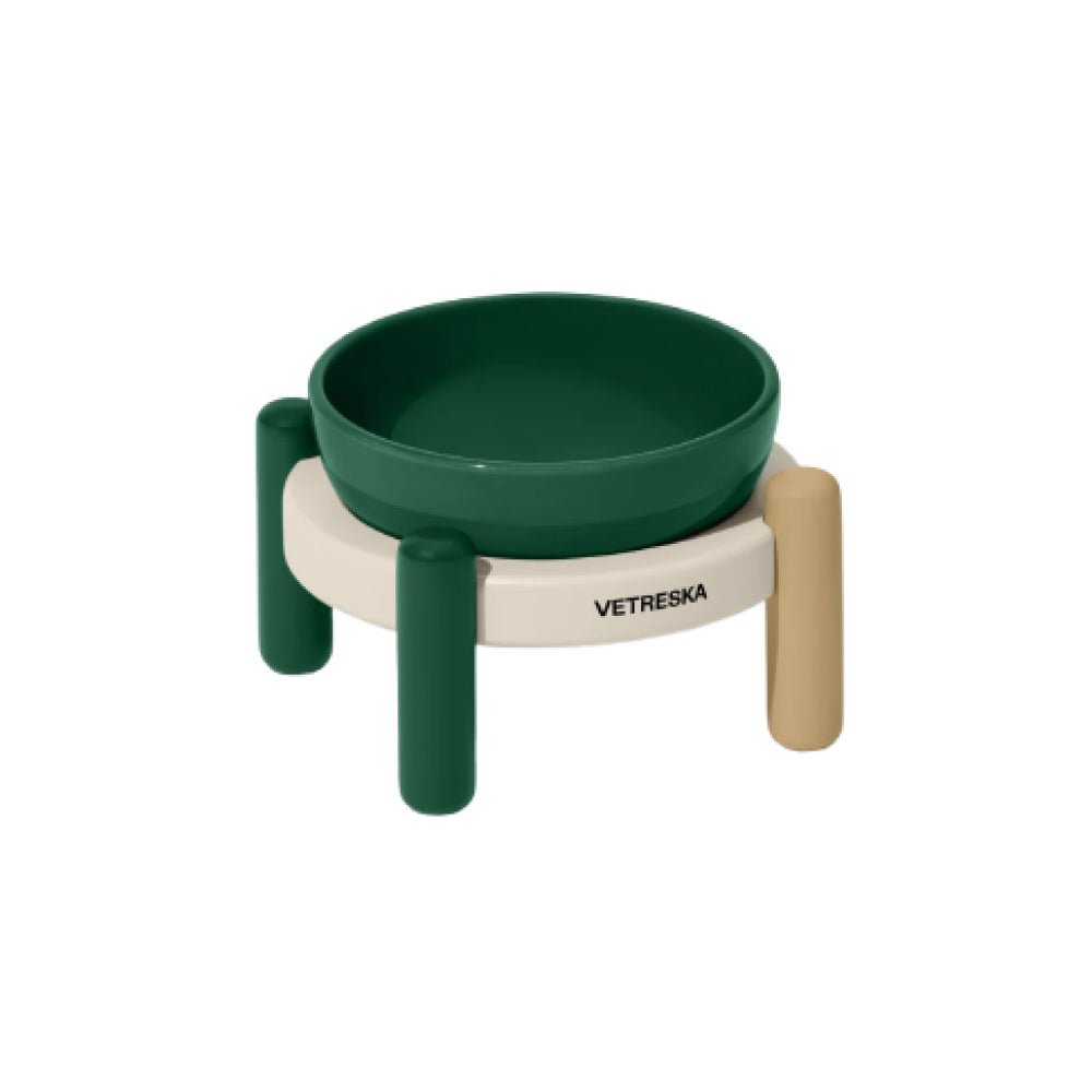 Santal Forest Ceramic Pet Bowl Set - Image 2