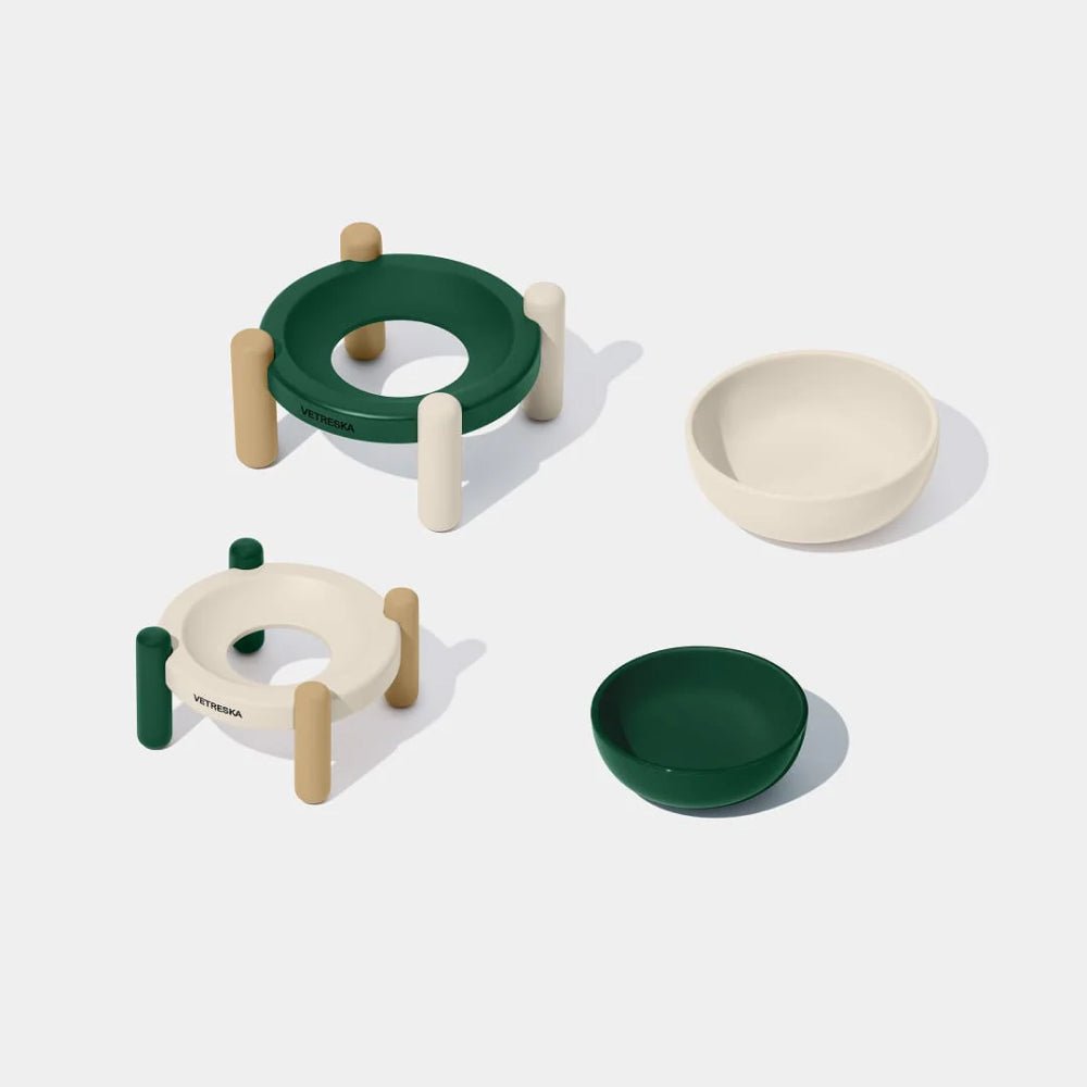 Santal Forest Ceramic Pet Bowl Set - Image 7