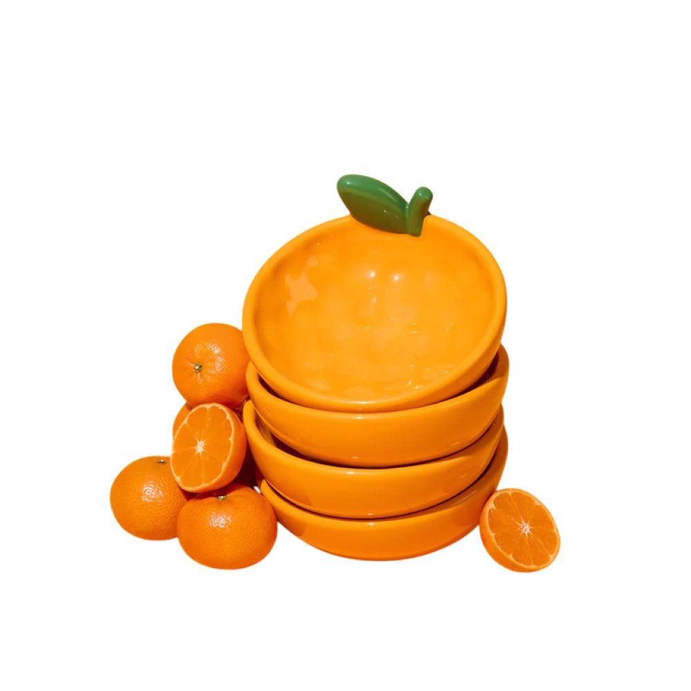 Tangerine Ceramic Pet Bowl - Image 4