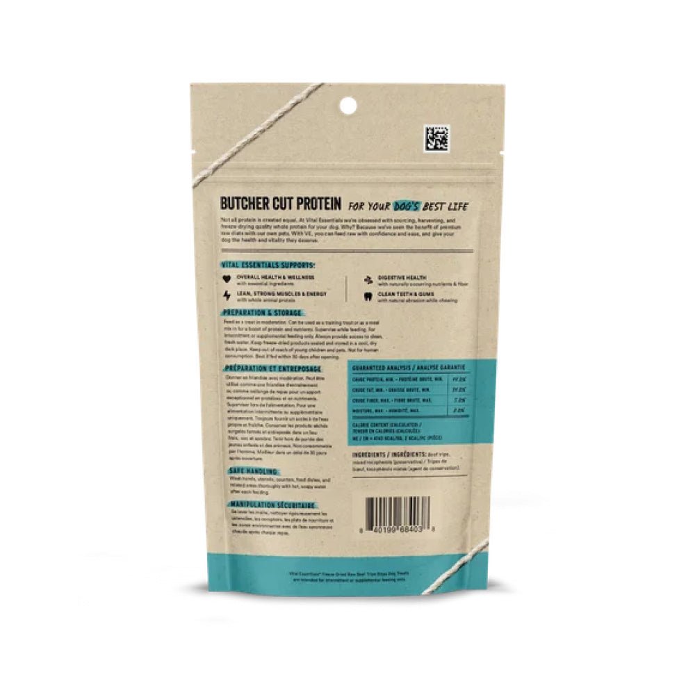 Grain Free Freeze Dried Beef Tripe Bites Dog Treats - Image 2