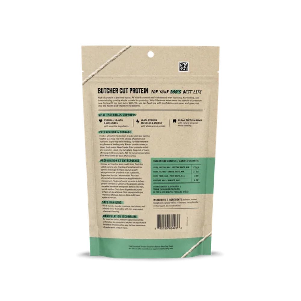 Grain Free Freeze Dried Salmon Bites Dog Treats - Image 2
