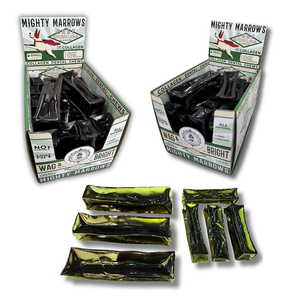 Spirulina Beef Collagen Dental Chew Stick - Image 2