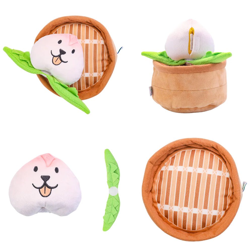 Chinese Birthday Peach Bun 3-In-1 Nose-work Plush Toy - Image 2