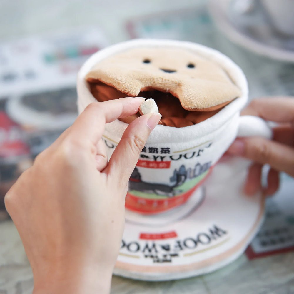 Hong Kong Milk Tea 2-in-1 Nose-work Plush Toy - Image 4