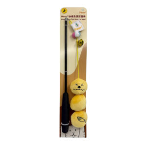 Meow² Curry Fishballs Soft Plush Cat Teaser