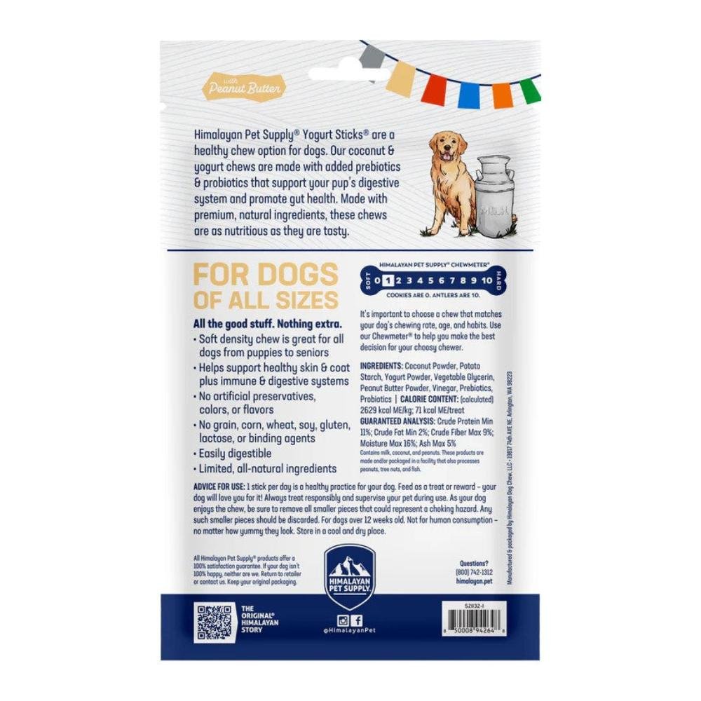 Yogurt Sticks with Peanut Butter Dog Chew - Image 3