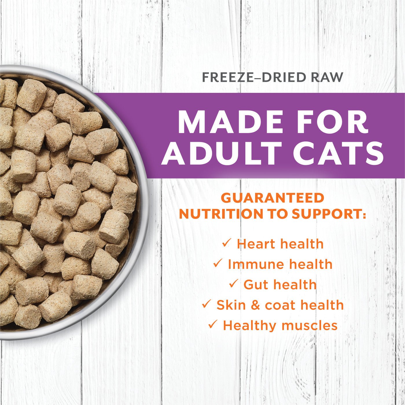 Raw Longevity Freeze Dried Raw Meals - Rabbit Cat Food - Image 2