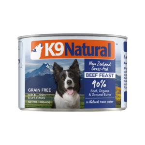 All Life Stages Grass Fed Beef Feast Dog Can