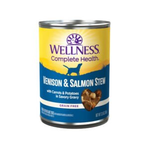 Grain Free Venison & Salmon Stew with Potatoes & Carrots Dog Can