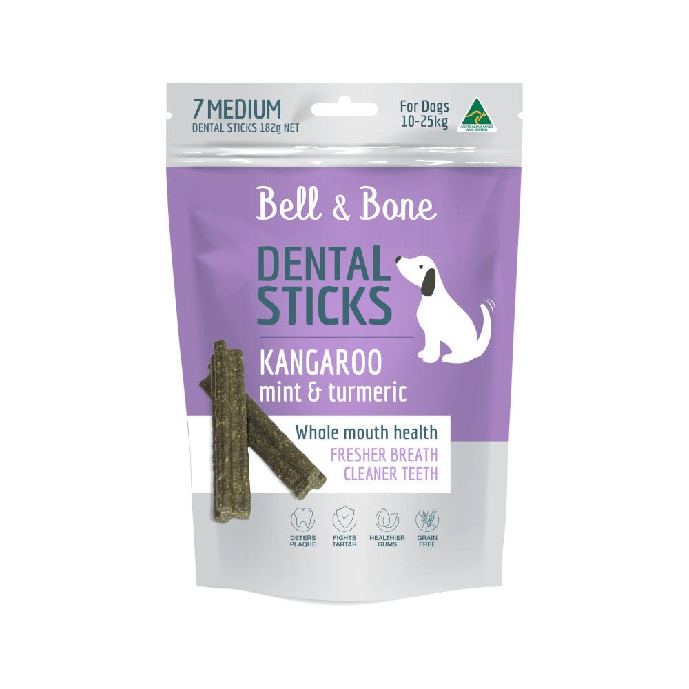 Kangaroo with Mint & Turmeric Dog Dental Treats - Image 2
