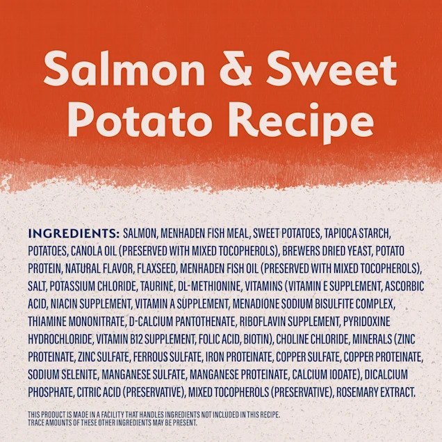 L.I.D. Grain Free Adult Dog Dry Food - Salmon & Sweet Potato - Image 3