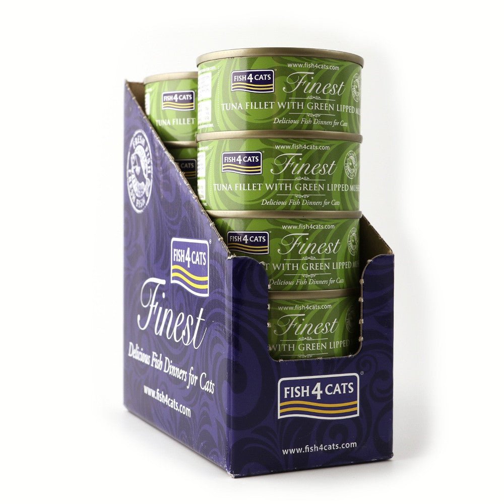 Finest Tuna Fillet with Mussels Cat Can - Image 2