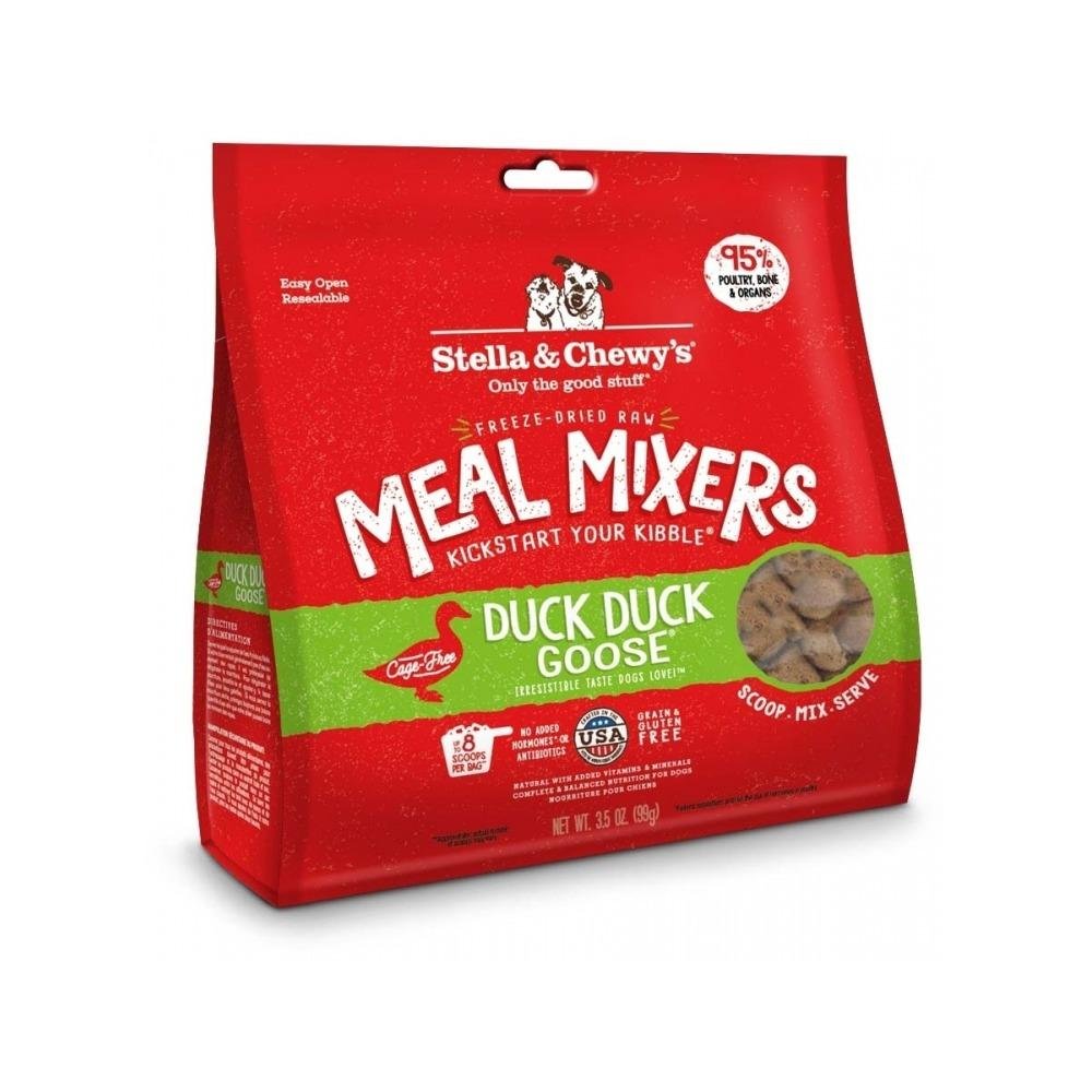Grain Free Freeze Dried Cage Free Duck Dog Meal Mixers - Image 2