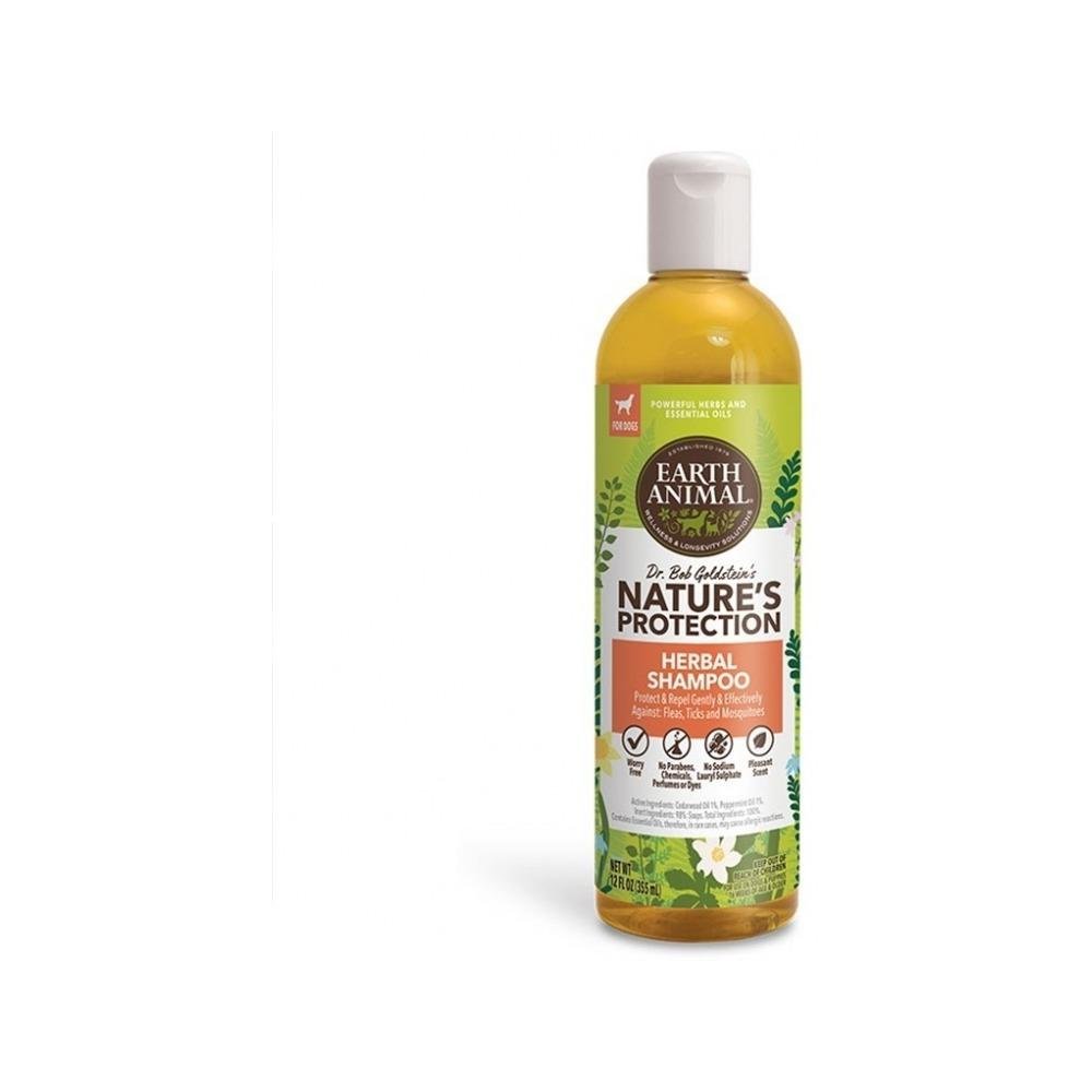 Earth Animal - Flea & Tick Herbal Shampoo for Dogs & Cats 12 oz