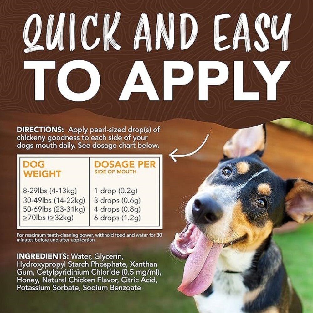Enticers Honey Marinated Chicken Dental Gel for Dogs - Image 2