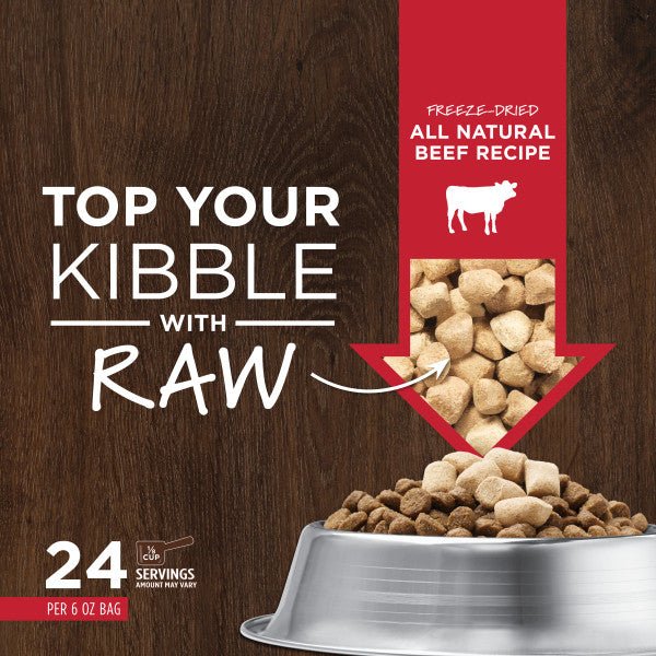 Raw Boost All Life Stages Freeze - Dried All Natural Beef Raw Mixers For Dogs - Image 4