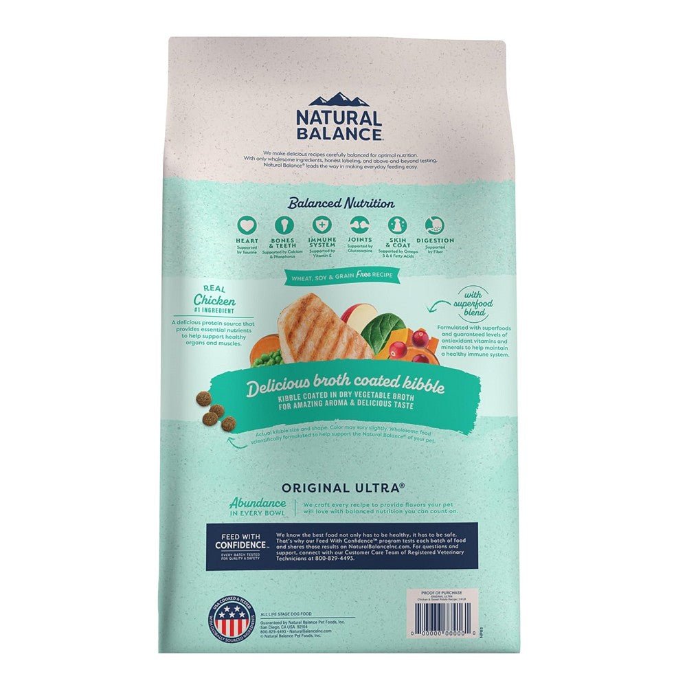 Original Ultra Dog Dry Food - Chicken & Sweet Potato - Image 2
