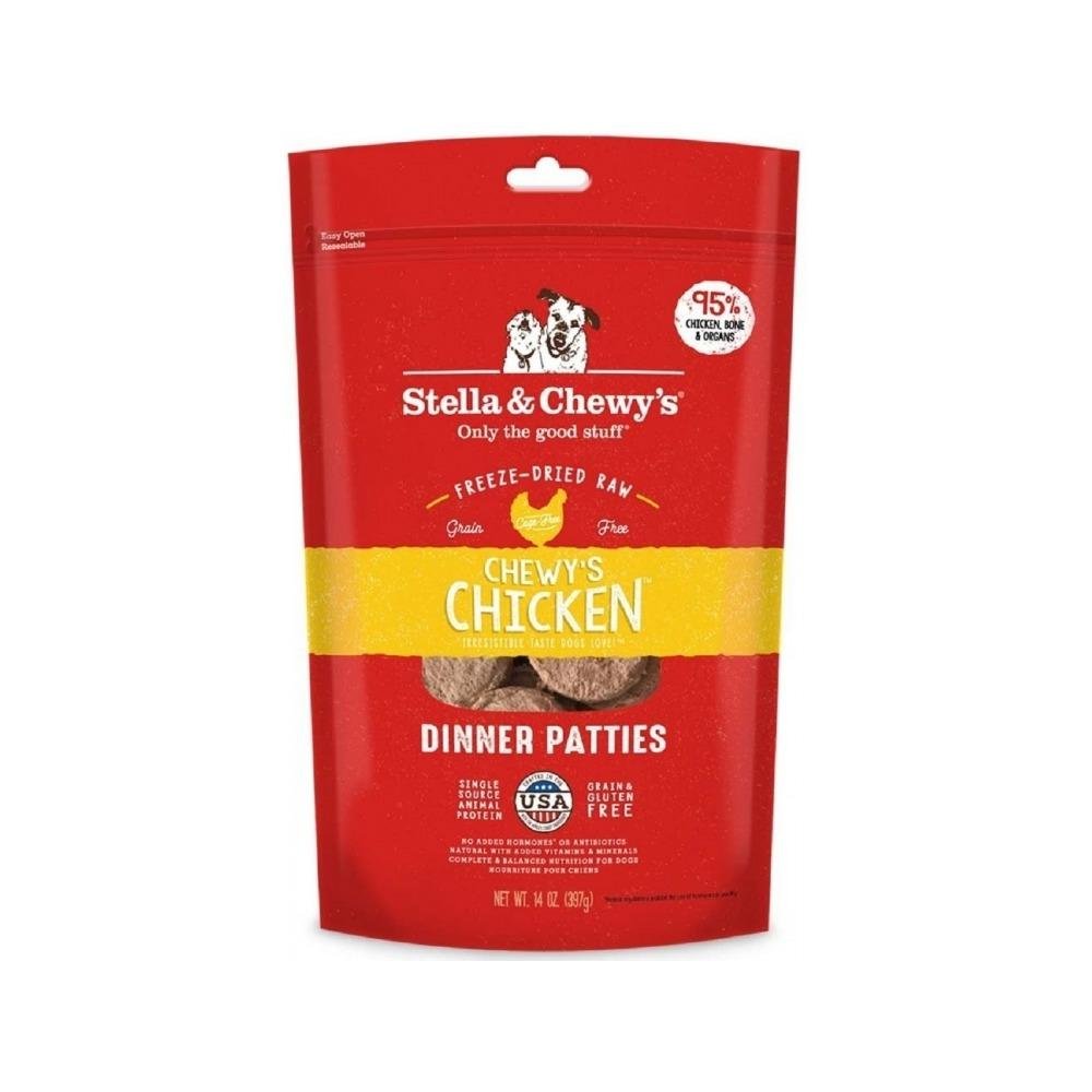 Stella & Chewy's - Freeze Dried Chicken Dinner Patties Dog Food 25 oz