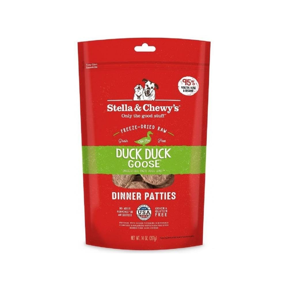 Stella & Chewy's - Freeze Dried Duck & Goose Dinner Patties Dog Food 5.5 oz